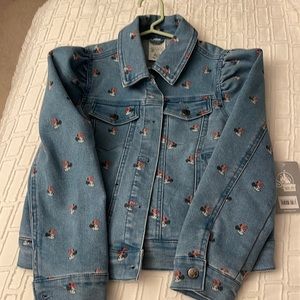 NWT Minnie Mouse Disney jean jacket